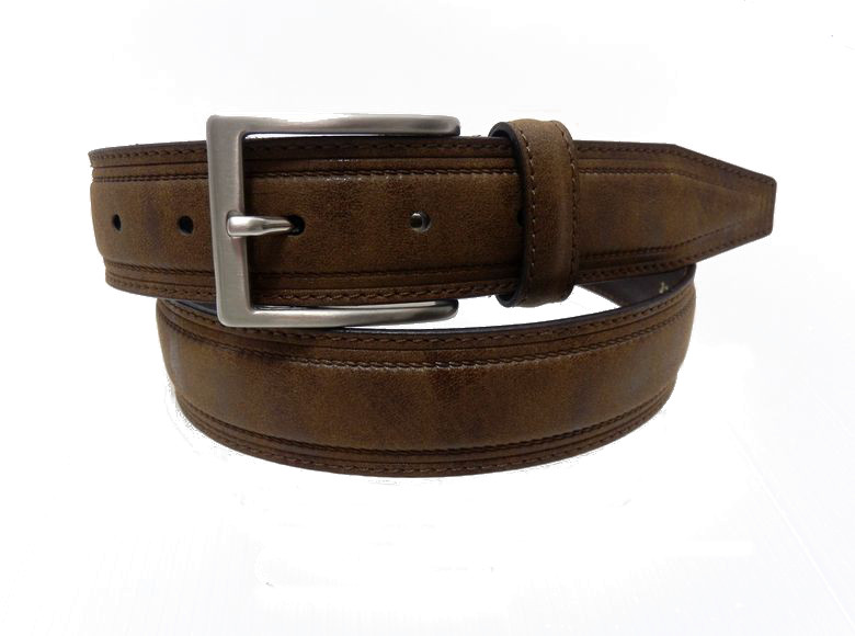 Cintura uomo casorino - testa di moro - 35mm